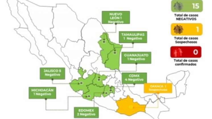 Aplica Oaxaca protocolo ante caso sospechoso de COVID-19   