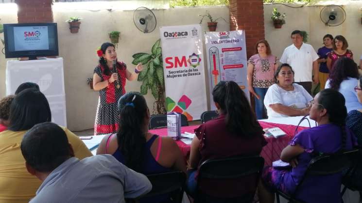 Brinda SMO capacitación a Instancias de la Mujer en el Istmo