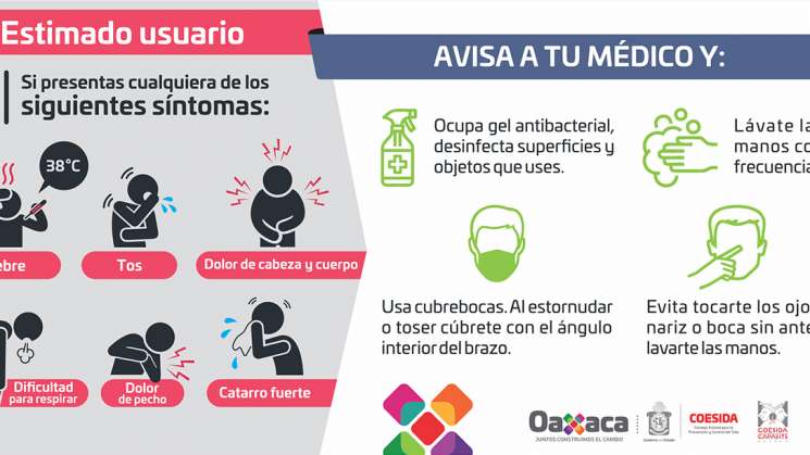 Refuerza Coesida medidas preventivas ante el Coronavirus