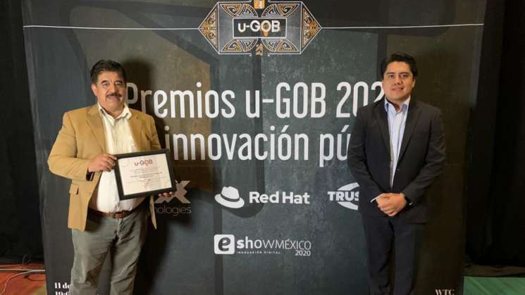 Oaxaca reconocido a nivel nacional con premio U-GOB 2020