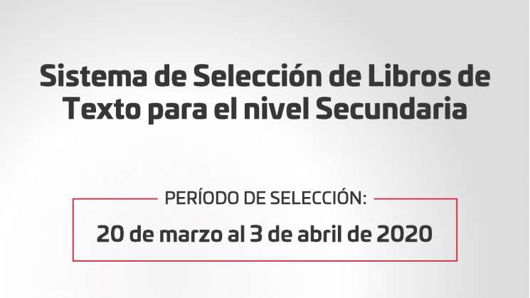 Directores deben realizar proceso de selección de libros de texto