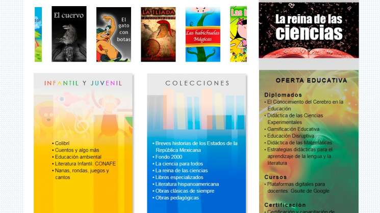 Promueve IEEPO Museos virtuales,materiales y actividades en web