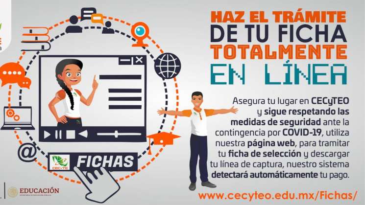 CECyTEO apertura portal para generación de fichas a nuevo ingreso