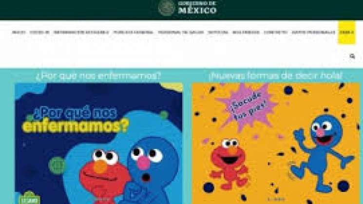 Lanza Salud página web sobre coronavirus para niñas y niños