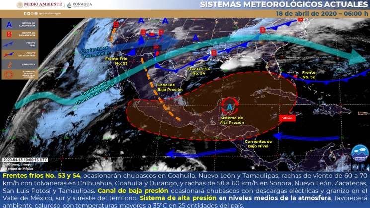 Ambiente caluroso y nublados por la tarde en zonas de Oaxaca