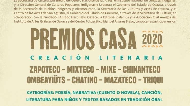 Conoce los premios CaSa 2020 ¡Participa!