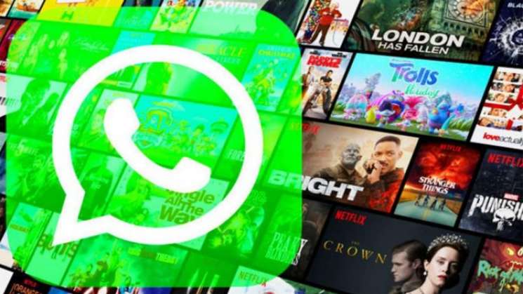 Anuncian series y películas de Netflix desde WhatsApp