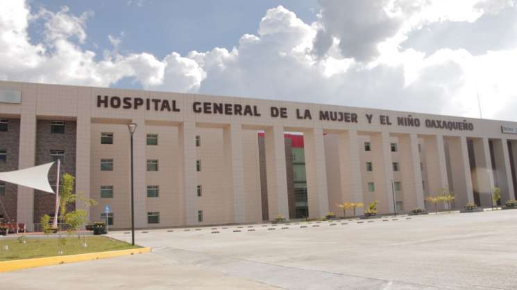 Hospital de la Mujer y Niño Oaxaqueño atiende a paciente covid-19