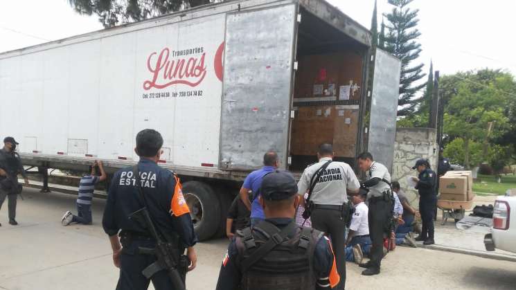 Realiza Policía Estatal y Guardia Nacional detenciones en Oaxaca