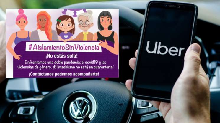 RNR hace alianza con Uber para traslados de mujeres violentadas