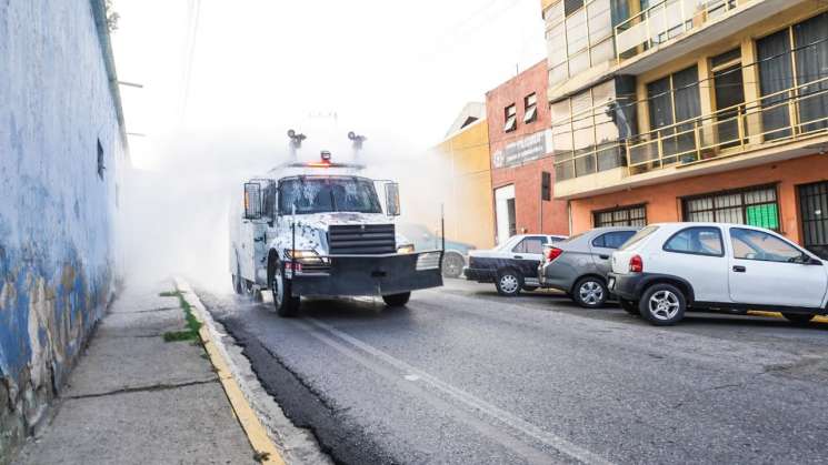 Continúan  acciones de sanitización en la entidad