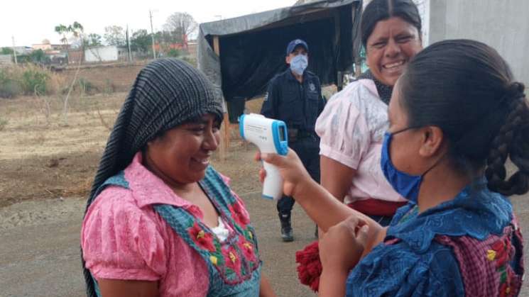 Pueblos de Oaxaca toman sus propias medidas preventivas 