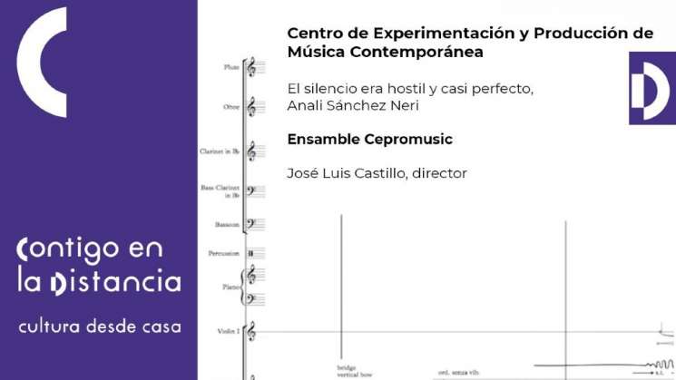 Conciertos online con Ensamble Cepromusic