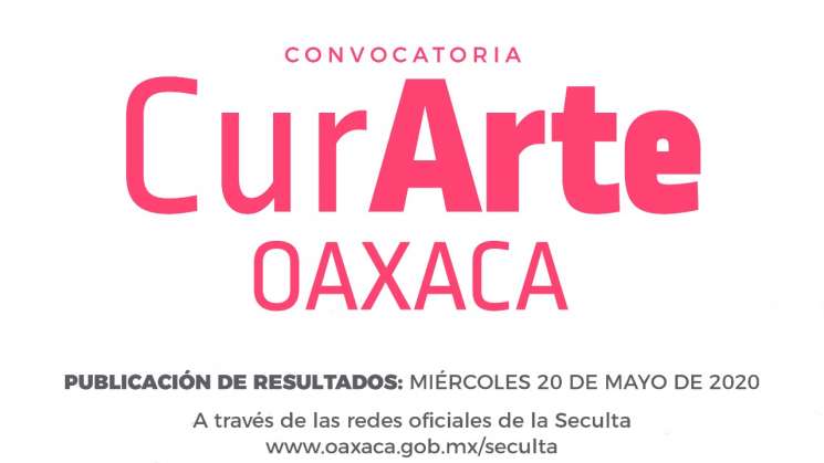 Seculta dará a conocer resultados de la convocatoria CurArte