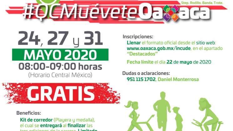 Invita Incude serie de activación física“Carrera virtual en casa”