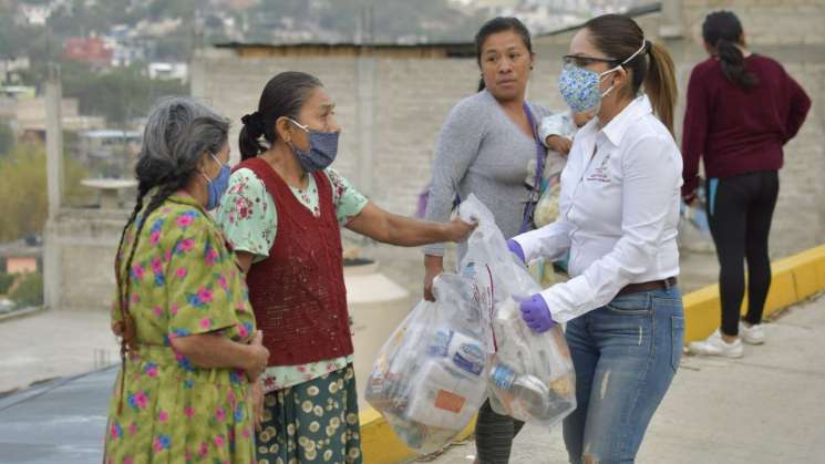 Programa de apoyo alimentario beneficia a familias de 96 colonias