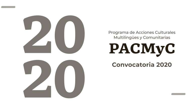 Este viernes, cierra la convocatoria PACMyC 2020