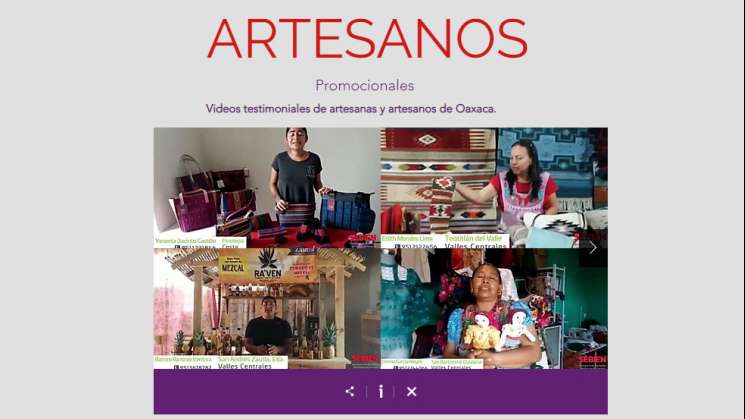 Sebien desarrolla sitio web para artesanos y productores