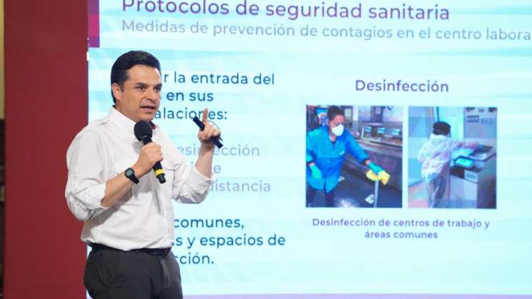 Presenta IMSS protocolo de seguridad sanitaria para empresas