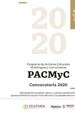 Amplían plazo de Convocatoria PACMyC 2020