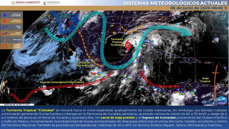 Siguen nublado con lluvias puntuales intensas en Guerrero