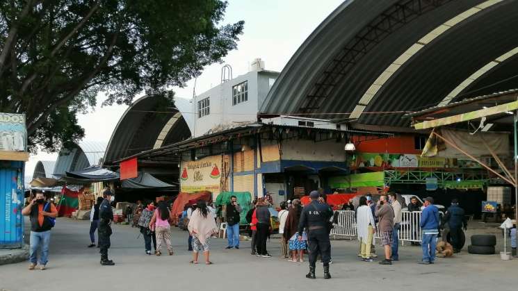 Refuerza SSPO cierre de Central de Abasto para mitigar contagios