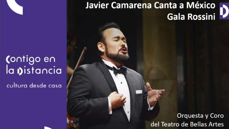 Javier Camarena abre segunda temporada virtual de opera