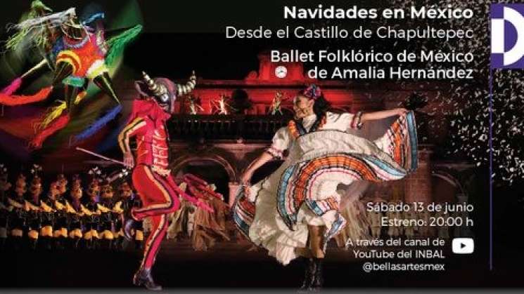 Ballet Folklórico de Amalia Hernández por vía on line