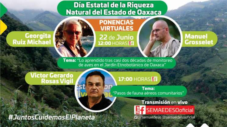 Conmemorará Semaedeso la biodiversidad de Oaxaca