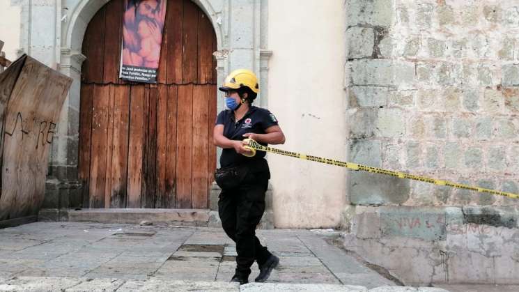 Patrimonio Cultural de Oaxaca registra daños por sismo