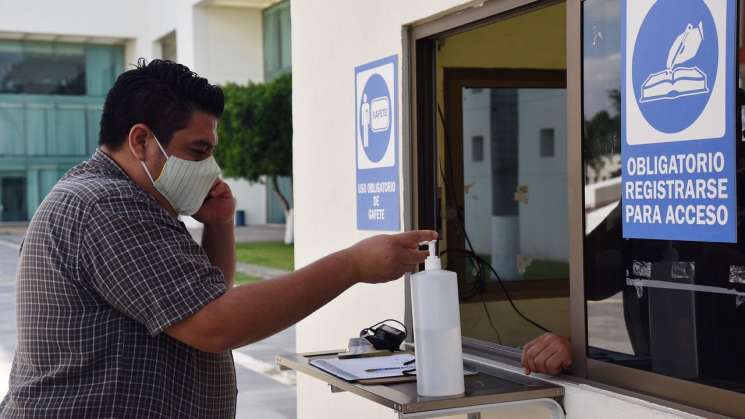 Congreso oaxaqueño redobla medidas de seguridad sanitaria   