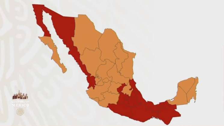 Oaxaca continuará en semáforo rojo