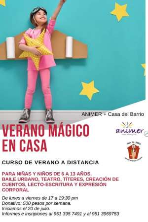 Talleres de verano en Casa del Barrio