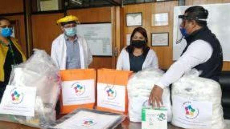 Fundación Dime y Juntos lo Hacemos dona material médico a Oaxaca