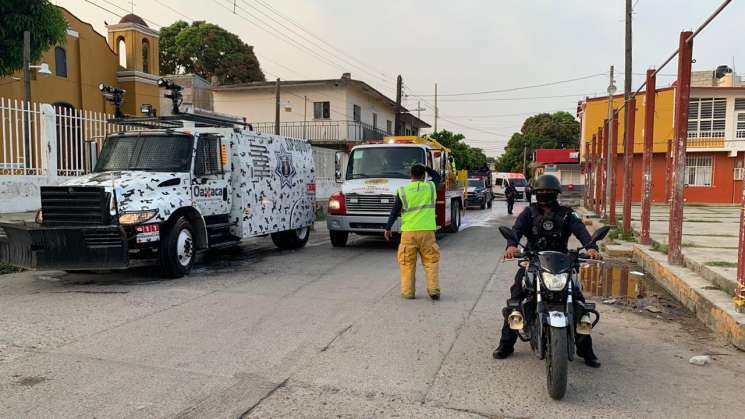 Colabora SSPO en reforzamiento de medidas sanitarias en Juchitan