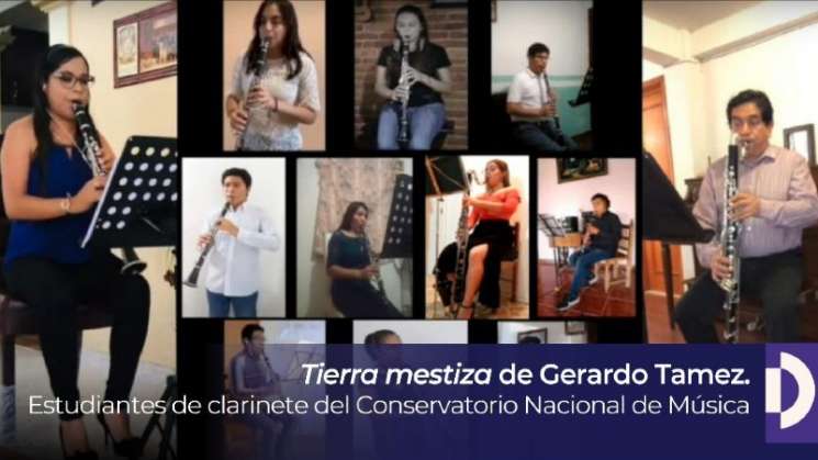 Estudiantes del CNM interpretan Tierra mestiza de Gerardo Tamez