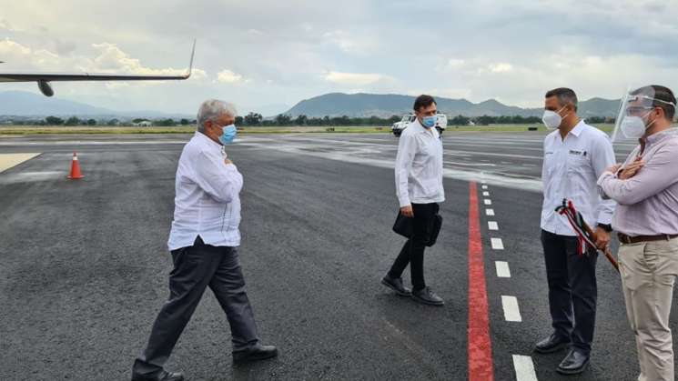 Llega AMLO a Oaxaca en gira de trabajo por 3 días