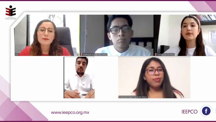 Difunde IEEPCO iniciativas juveniles de participación en Oaxaca