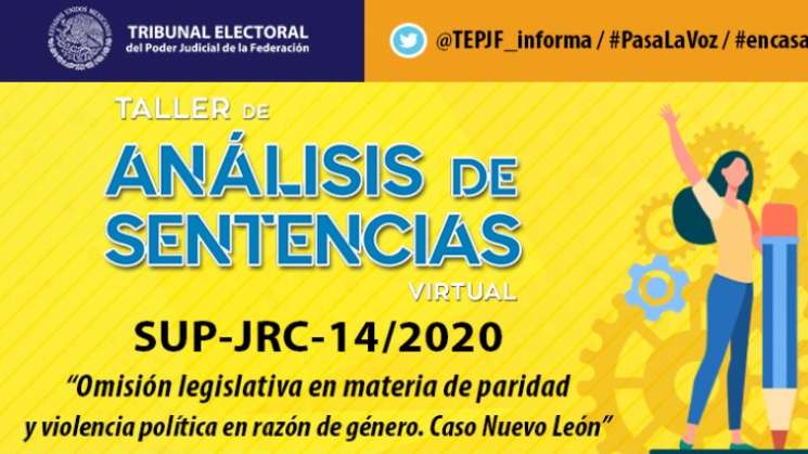 Inicia temporada 2 de Talleres de Análisis de Sentencia Virtuales