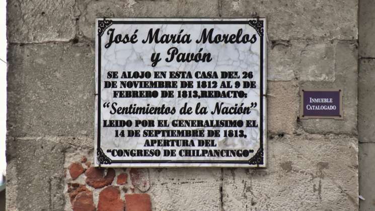 José María Morelos en Oaxaca y “Los Sentimientos de la Nación”