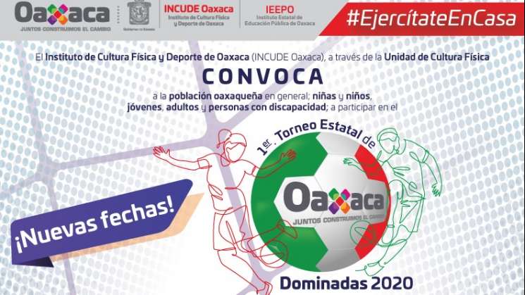 Extienden plazo para Primer Torneo Estatal de Dominadas 2020