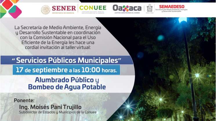 Presenta Semaedeso sistemas de gestión de energías municipales