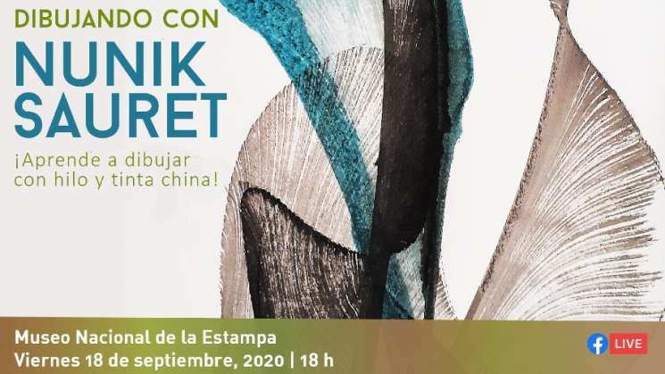 Museo Nacional de la Estampa invita a dibujar con Nunik Sauret