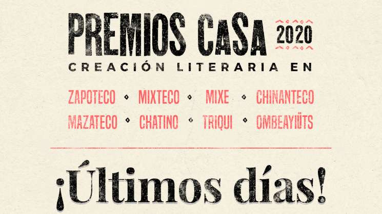 Promueve CaSa premios creación literaria en lenguas indígenas