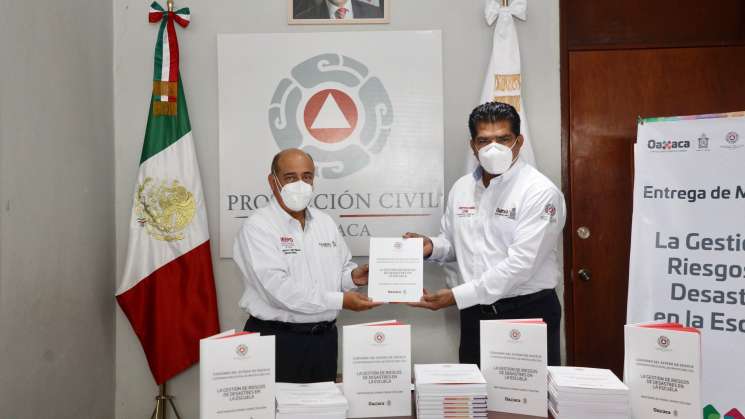 Presentan IEEPO-CEPCO manual ‘La Gestión de Riesgos de Desastres 