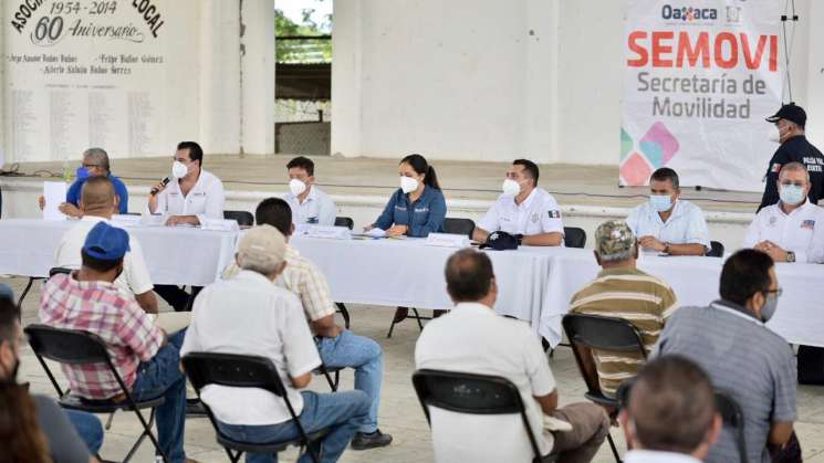 Avanza reordenamiento del transporte público en la Costa