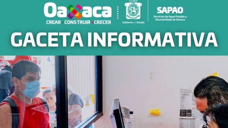 Disponible edición número 7 de la gaceta digital SAPAO