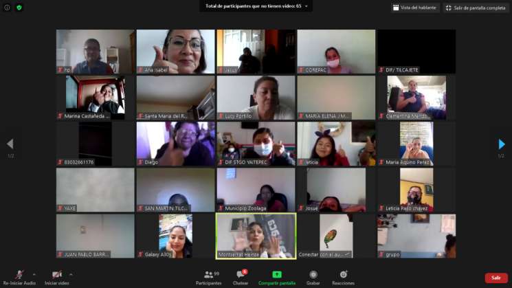 Realizan videoconferencia Activación Física en Tiempo de COVID-19