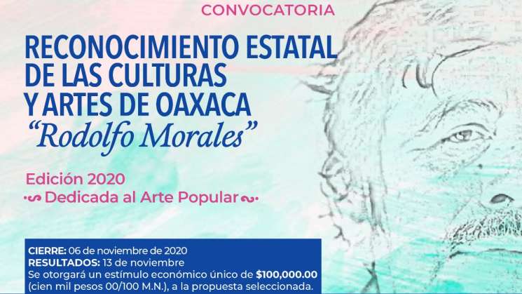 Convocatoria Reconocimiento Estatal de Culturas y Artes de Oaxaca