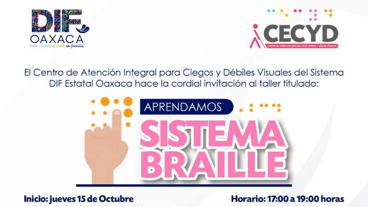 Invita DIF a participar en el taller 